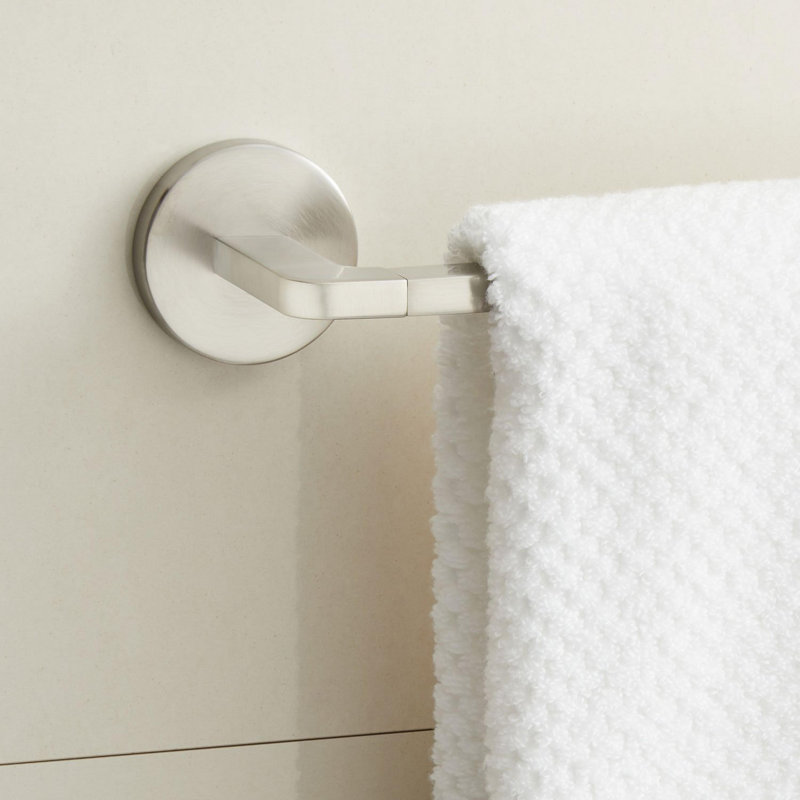 Drea 26-1/8" Towel Bar, Brushed Nickel