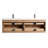 72 Inch Floating Double Bathroom Vanity with Sink – Wall-Mounted Modern Wood Cabinet with Acrylic Top & Soft-Close Drawers for Contemporary Bathrooms-1423476200