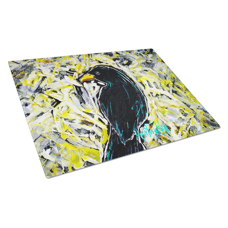 Planche à découper en verre Crow Adam