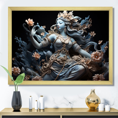 «Hinduism Avatars Incarnation Azure», reproduction sur toile
