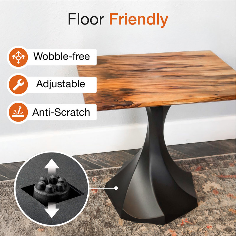 Lithe Metal End Table Base