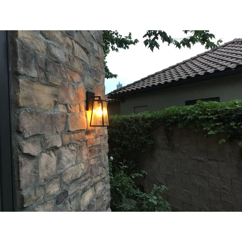 Devaney Wall Light, 19.75" H x 9" W x 10.25" D, Imperial Black Finish