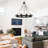 Clemons 10 - Light Dimmable Wagon Wheel Chandelier