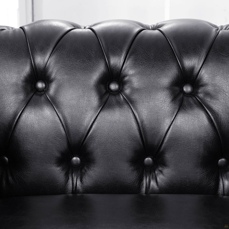 Canapé 1 place, Noir