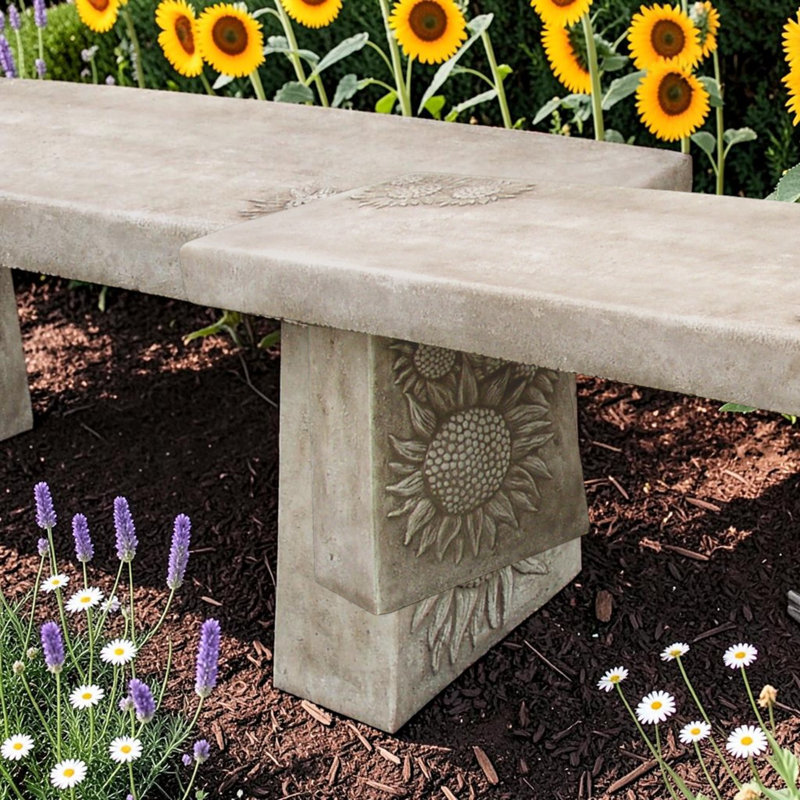 Sunflower Bench