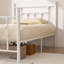 Single Double Size Bed Frame, Metal Platform Beds with Headboard and Footboard, Steel Slat Support, No Box Spring Needed, Easy Assembly-1243844762-1243844763