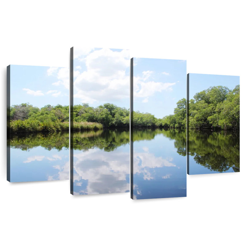 Alvord Lake Trees Reflection, 22'' H x 36'' W