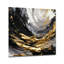 Vague dorée reflets vii - art mural abstrait en acrylique moderne-101499445