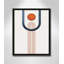 Minimalist Mid Century Orange Navy III by Urban Epiphany-87919813-87919812