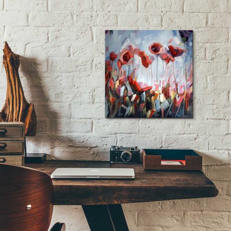 «Enraptured» par Holly Van Hart, H 12 po x l 12 po x P 0,13 po
