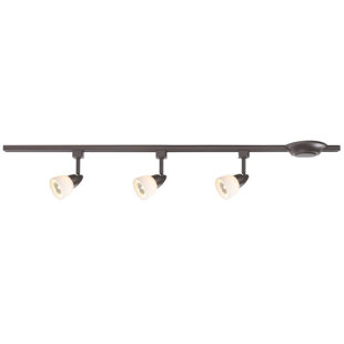 Ensemble de rail d'éclairage 3 lumières 44 "44"