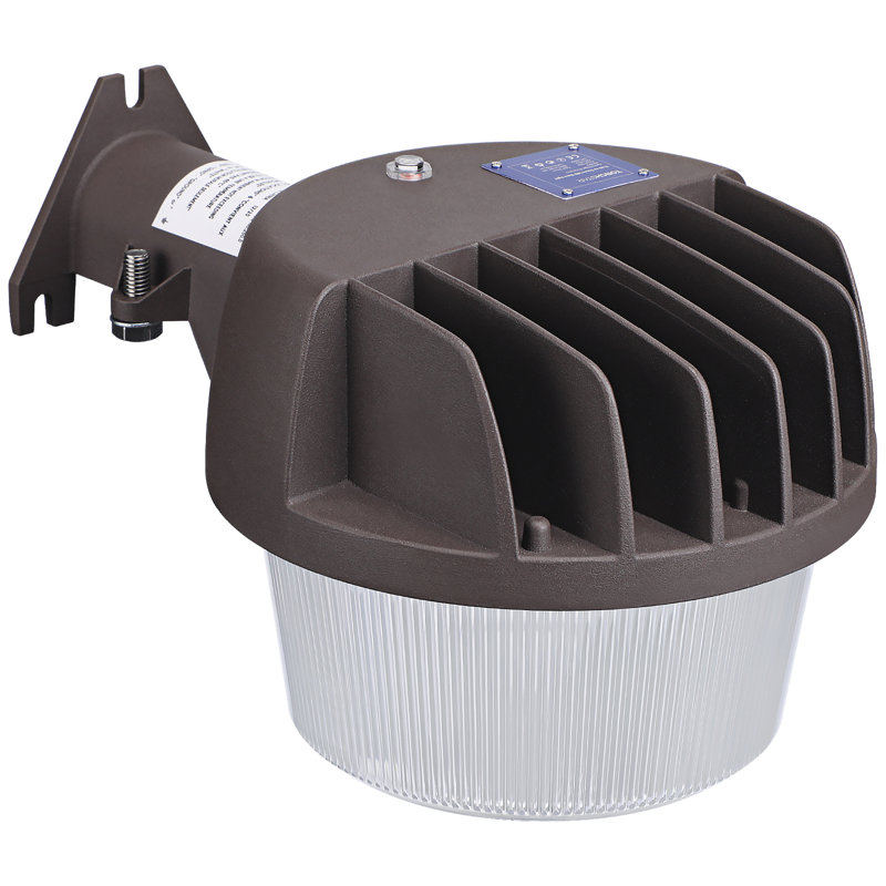 Éclairage à DEL pour grange 50W, éclairage de cour crépuscule à l'aube avec photocellule, 600W Eqv., Emplacement mouillé, Inscrit ETL, Lumière extérieure de sécurité / zone, Lumière du jour 5000K