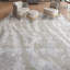 Tapis gris / ivoire noué à la main-70085191