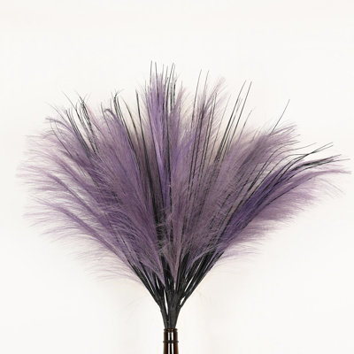 22" Faux Pampas Grass Spray For Vase Filler Home Decoration