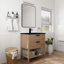 Contreplaqué de meuble-lavabo 30 po avec 2 tiroirs-1311851499