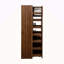 Armoire de cuisine avec étagère de rangement coulissante multifonctionnelle à plusieurs niveaux, armoire de rangement de ferme avec 4 portes, organisateurs de garde-manger pour la cuisine, la salle à manger-1721530531