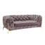 Soule - Causeuse transitionnelle en velours-457280215-457452749