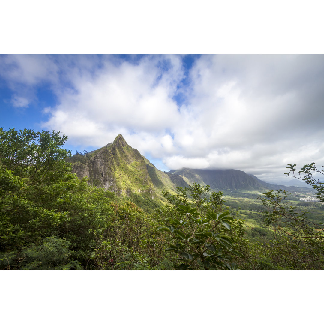 Pali Lookout Oahu Hawaii von Spondylolithesis - Drucken