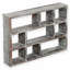 9 Piece Pine Solid Wood Floating Shelf-75973913