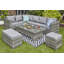 Gulafsha Rattan 5- Person Seating Group