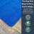 Blue Solid - Rectangle Small