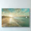 «Coastal Glow» par Danhui Nai, art mural sur toile-26609813