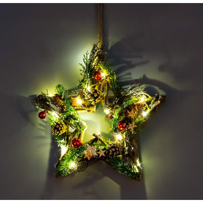PVC 12cm Holiday Shaped Ornament