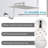 Rain Adjustable Shower Head 2.0 GPM GPM-86003578
