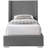 Royce Solid Wood and Upholstered Platform Bed-67046791-67046788