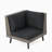 SOFA SET CORNER+TABLE