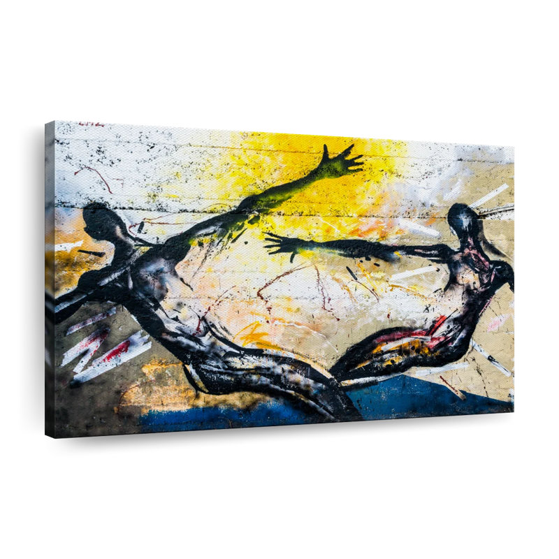 Graffiti Souls, reproduction sur toile, H 24 po x l 36 po x P 1,25 po