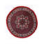 Fine Hand knotted Persian Bidjar round rug 3'7"X 3'7"