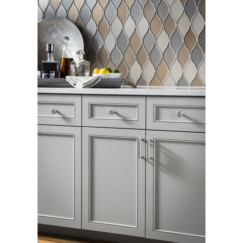 Lydia 9" Center to Center Bar Pull, Polished Nickel
