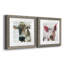 Maude - Ensemble de 2 peintures encadrées-74390068-74390076