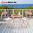 3-Piece Bistro Set With Seat Cushions,Pink-370692309