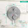 Ecostat S Temperature Memory Thermostatic Valve Trim with Diverter