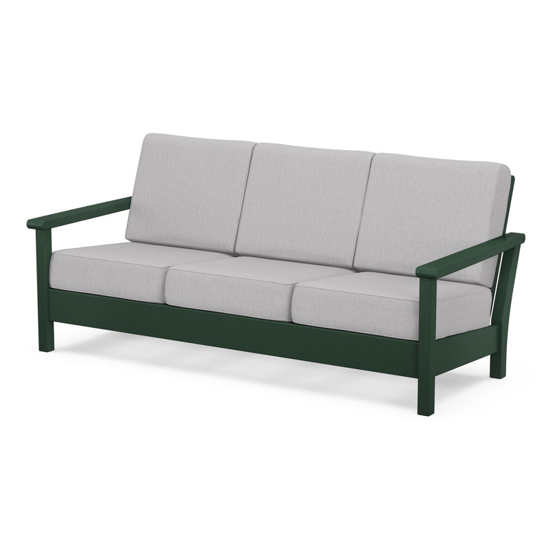 Harbour Deep Seating Sofa, Green, Granite