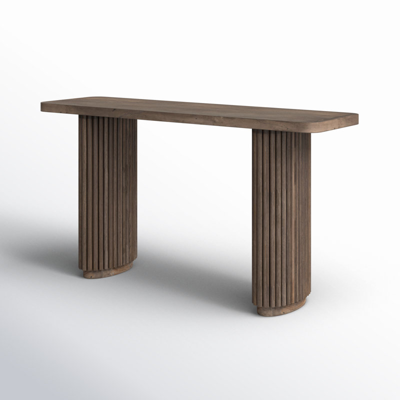 Alda Zigmund 55'' Solid Wood Console Table
