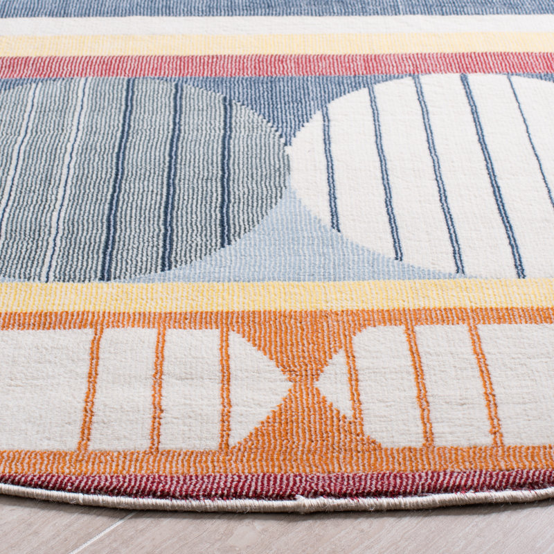 Hornbeck 300 Performance Geometric Rug, Rectangle 5'3" x 7'7"