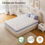 matelas à ressorts ensachés, mousse à mémoire de forme respirante, dureté moyenne-1803962022-1803962025