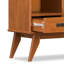 Bibliothèque de rangement Mid-Century à 9 cubes avec 3 tiroirs Draper