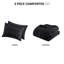Édredon noir très grand / très grand lit, intérieur en microfibre,-125116516-125116521