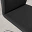 Edzard Double Pedestal High Gloss Dining Table Set with 6 Modern Faux Leather Dining Chairs-141399586