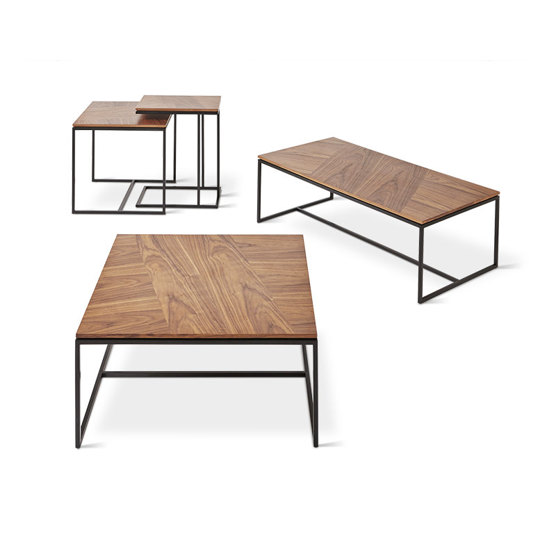 Tobias Coffee Table, Walnut