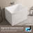 35" Freestanding Tub Acrylic Freestanding Soaking Bathtub