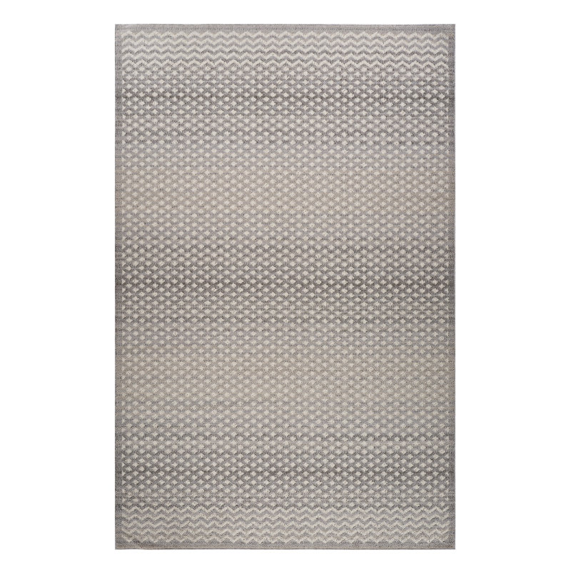 Tapis marocain gris et beige 8 pi x 11 pi