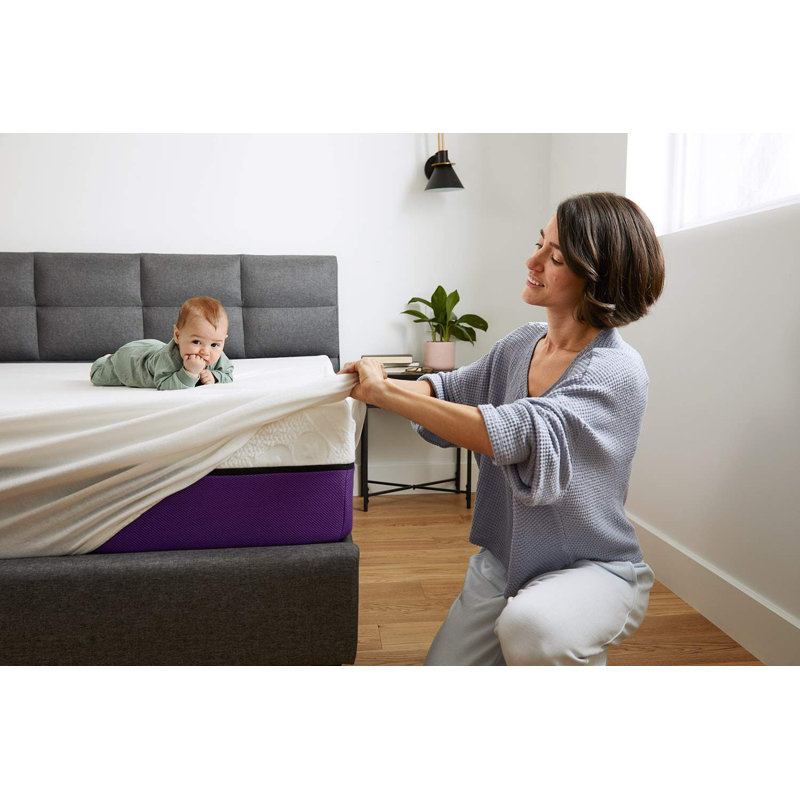 Protège-matelas en polyester, Simple