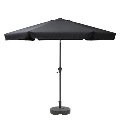 Parasol parasol rond de 10 pi avec base de parasol ronde Parnell