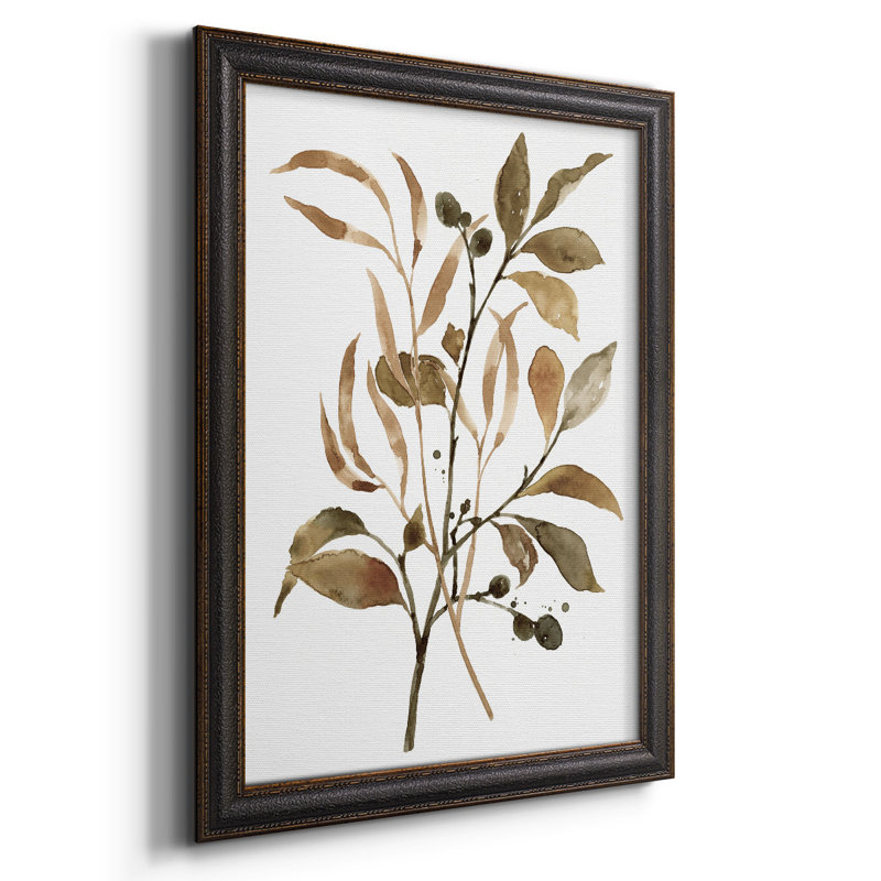 «Preserve Autumn Leaves I», toile encadrée de qualité supérieure - prête à être accrochée, H 20 po x l 16 po x P 1 po