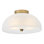 Devon Two-Light Flush Mount Bath Ceiling Light by Lisa McDennon